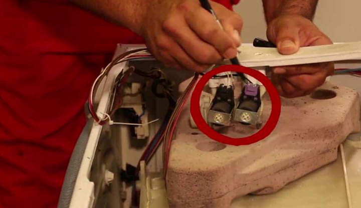 deconnecter-electrovanne Déconnecter l'électrovanne